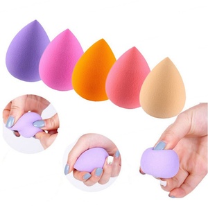 Ensemble d'éponges de maquillage en forme de goutte, sans latex, pour un mélange doux du fond de teint, utilisation humide ou sèche, outils de beauté - Product Image 4