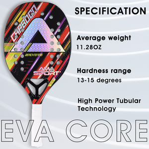 2025 fabricante superior diseño personalizado 3K/12K/18K raqueta <span class=keywords><strong>de</strong></span> tenis <span class=keywords><strong>de</strong></span> paleta <span class=keywords><strong>de</strong></span> fibra <span class=keywords><strong>de</strong></span> carbono EVA Grip raqueta <span class=keywords><strong>de</strong></span> tenis <span class=keywords><strong>de</strong></span> playa para deportes - Product Image 2