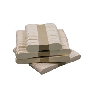 Cuillère en <span class=keywords><strong>bois</strong></span> de bâton de crème glacée bon marché de 75mm Cuillère à crème glacée jetable personnalisée en Chine - Product Image 5