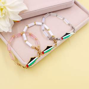 Nouveau personnalisé Palestine carte pendentif <span class=keywords><strong>soutien</strong></span> Palestine solidarité cadeau Anti-guerre Palestine carte cadeau commémoratif en gros - Product Image 4