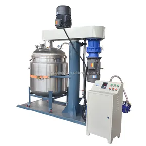 1000 Putty vacuum mixer Industrial Paint Mixer, adhesive/printing paste double shaft mixer CE Certificate