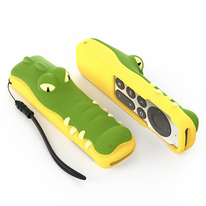 SIKAI Crocodile <b>Remote</b> Cover For Apple <b>TV</b> 4K <b>Controller</b> Anti Drop Protection Case With Lanyard - Product Image 2