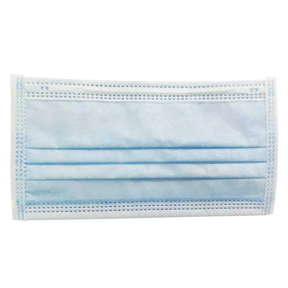 Wholesale stock medical mask 3 ply disposable hospital disposable face mask