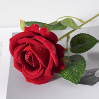 Vente en gros bouquet de fleurs artificielles en soie fleurs bon marché pour la maison mariage fleurs décoratives Offre Spéciale préservé rose