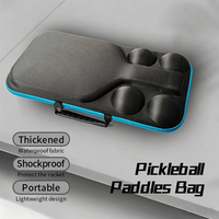 Sac de raquettes de pickleball et de tennis imperméable à grande capacité, avec noyau en nid d'abeille pliable de 16 mm, logo personnalisé, pour hommes et femmes