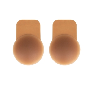 Venta al por mayor 10 CM-13cm Levantamiento de senos Empanadas Reutilizable Invisible Silicona Push up Nipple Covers - Product Image 6