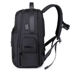 Wholesale Multi Function 1680D Black Backpack Multi Pocket <b>Usb</b> Laptop Bag for Travel Fashion Vintage City Business Commute Bag - Product Image 2