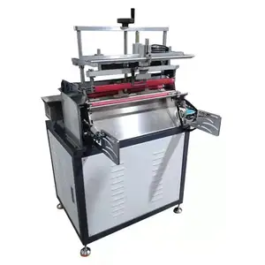 Automatic Hot Melt Paper Tube Labeling Machine com Cutting Station Paper Cardboard Tube Labeling Machine Factory preço