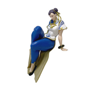 Figura de Chun-Li de <span class=keywords><strong>Street</strong></span> <span class=keywords><strong>Fighter</strong></span>, Estilo <span class=keywords><strong>Anime</strong></span>, Accesorio de Juego, Peinado de Moño, Modelo de Personaje, Regalo, Juguete - Product Image 3