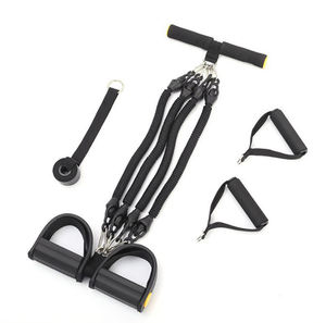 גומי מתכוונן מוצק & tpe למשוך את רצועות ההתנגדות רצועות סט סט 50-75 ס "מ רב תכליתיים - Product Image 1