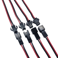 JST/molex 2 3pin kabel konektor 3 Pin steker perempuan laki-laki 2.54mm soket Pitch dengan kabel untuk aplikasi peralatan rumah