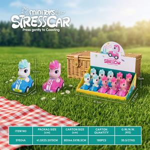 Juguete Antiestrés de Unicornio de Plástico con Sonido al Presionar y Luces, Regalo Escolar para Niños de 2 a 4 Años - Product Image 2
