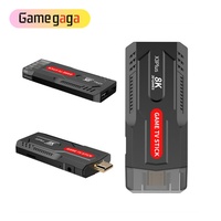 Consola de videojuegos retro inteligente X3 Gaming Stick Android TV Box S905L RAM 1+8G Sistema dual 64G 4K con controles inalámbricos de 2.4G