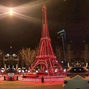 Statua Gigante Personalizzata della Torre <span class=keywords><strong>Eiffel</strong></span> in Metallo per Esterni/Modello in Ferro Grande da 3m-15m per Punti di Riferimento Cittadini e Decorazioni da Giardino - Product Image 3