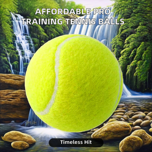 Özel profesyonel eğitim tenis topları Set sarı Padel tenis topu kauçuk yün Balle De tenis spor eğlence için - Product Image 3