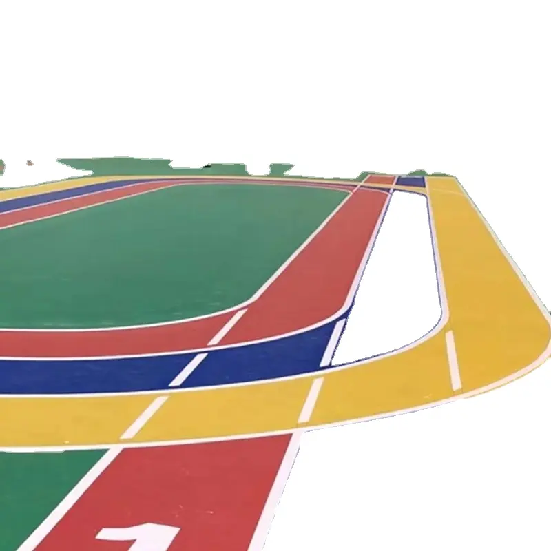 Revêtement de sol en caoutchouc epdm pour court de futsal revêtement de sol multi sports terrain de sport revêtement de sol de court de tennis extérieur piste athlétique 400 mètres