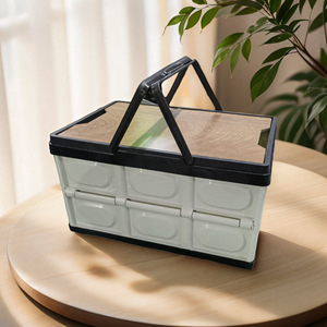 Hộp đựng đồ cắm trại ngoài trời hình chữ nhật bằng nhôm, hộp đựng đồ cốp xe dày dặn, chất liệu nhựa gia dụng, có thể dùng để đựng thực phẩm - Product Image 4