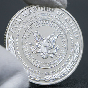 Abraham Lincoln moneta commemorativa argento placcato noi presidente Era della guerra civile - Product Image 4