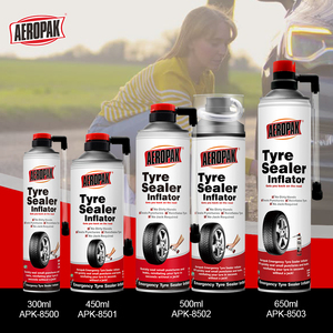 Aeropak 650ml Spray Sigillante ad Alta Densità OEM per <span class=keywords><strong>Riparazione</strong></span> Istantanea Pneumatici e Gonfiatore in Lattina, Durata 3 Anni - Product Image 2
