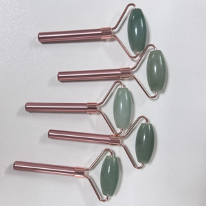 Nhỏ kích thước nhỏ tự nhiên màu xanh lá cây Aventurine Jade Eye Ice lăn - Product Image 2