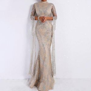 Modello di Design uomini Jubah 2018 nuovi arrivi musulmani bambini Abaya ricamo per Maxi abito islamico - Product Image 5
