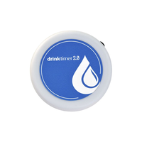 Sous-verre LED intelligent personnalisé avec logo, fonction de rappel de consommation, en PCB+EVA, idéal pour bars, événements, gin et vin