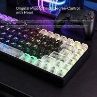 [Carbon-Fiber Dual-Color Printed Keycaps] Cross-Border Best-Seller PC Forged Pattern Mechanical Keyboard Keycaps Blister-Packed