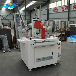 600mm Arbitrary Angle Cutting <strong>Machine</strong> Single Head Automatic Upcut Mitre Saw For Aluminum Profile