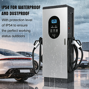 Station de recharge rapide double pistolet DC 60kW 120kW CCS2 GBT pour bus, usage commercial pour centres commerciaux et parkings - Product Image 1