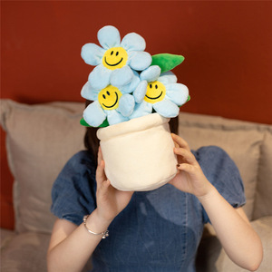 Juguetes de plantas suculentas calientes Muñeca en maceta Tulipán Carnosidad Dragón Barba Árbol Jacinto Bluebell Piña Cactus Habitación Estantería Decoración - Product Image 2