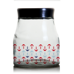 Récipient de stockage <span class=keywords><strong>en</strong></span> verre <span class=keywords><strong>en</strong></span> <span class=keywords><strong>gros</strong></span> avec impression couleur <span class=keywords><strong>pour</strong></span> aliments <span class=keywords><strong>pâtes</strong></span> café bonbons <span class=keywords><strong>chien</strong></span> friandises collations biscuit - Product Image 4