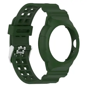 TPU Frame Shell Edge Cover Protector Armband Armband für Google Pixel Uhren armband Armband Stoßstange Gehäuse Smart Zubehör
