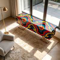 Moderner Luxus-TV-Schrank im Kunststil für Villa und Herrenhaus Designer-Wohnzimmerschrank mit Stauraum und Dekoration