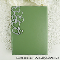 AAGU metallo taglio Die Scrapbook in rilievo Album carta d'invito decorazione cuore per il giorno di san valentino Scrapbook Craft taglio Die