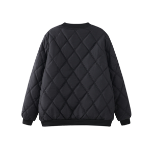 <span class=keywords><strong>Chaqueta</strong></span> Bomber Urbana para Otoño, Estilo Vintage, Acolchada, con Cuello en V, Cierre <span class=keywords><strong>de</strong></span> Cremallera, Revestimiento Ecológico, Impermeable y Resistente al Viento - Product Image 6