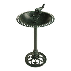 2024 Style chaud en gros personnalisation extérieur métal aluminium en gros personnalisation <span class=keywords><strong>baignoire</strong></span> d'oiseau pour la décoration de jardin - Product Image 2