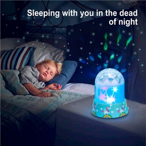 Novità Led lampada stella blu <span class=keywords><strong>cielo</strong></span> proiettore LED 3d <span class=keywords><strong>stelle</strong></span> ruotare la luce notturna per i bambini regalo - Product Image 3