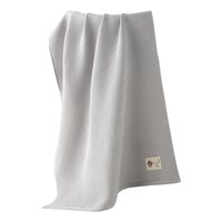 Serviette de bain professionnelle en coton gaufré, super absorbante, séchage rapide, serviette de plage nid d'abeille pour hôtel et spa