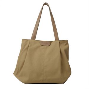 Customization Shopping <b>Canvas</b> Leather Tote Bags With Custom Printed Logo for Women <b>Plain</b> Tote Bags High Quality - Product Image 1