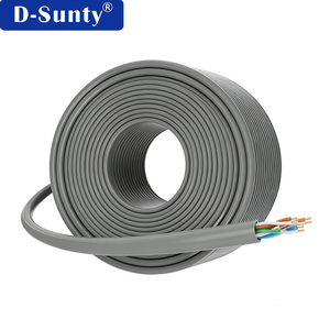 สายเคเบิลอีเธอร์เน็ต Cat 5E แบบกำหนดเอง ความยาว 1000 ฟุต แบบม้วน 24AWG 0.5 มม. ทองแดงเปลือย สายแลนสำหรับใช้งานภายนอกอาคาร สำหรับการเดินสายบรอดแบนด์ในที่พักอาศัย - Product Image 3