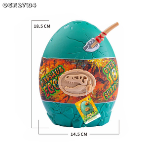 32pcs tùy chỉnh PVC <span class=keywords><strong>Moveable</strong></span> Tiny đồ chơi thu nhỏ khủng long mặt hàng 3D mô hình mô phỏng đồ chơi Set với khủng long trứng - Product Image 6