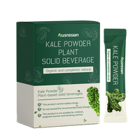 Poudre de chou frisé bio Ausreson OEM, complément alimentaire végétal 99 % naturel et biologique, boisson solide à base de plantes