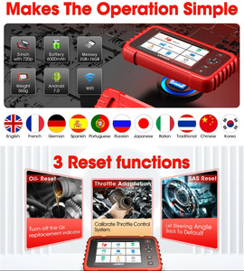 CRP123X PLUSフルシステム診断サポートフルOBD II <span class=keywords><strong>3</strong></span>リセット機能カー診断OBDコードリーダーエンジンアナライザー発売 - Product Image 5