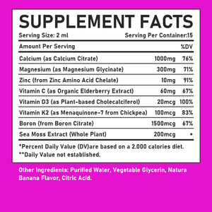 แคลเซียม แมกนีเซียม ซิงค์ แบบหยด ผสมดี3 เค2 สาหร่ายทะเล บำรุงฟัน เสริมภูมิคุ้มกัน ผ่อนคลายกล้ามเนื้อ ช่วยให้นอนหลับดี - Product Image 6
