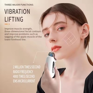 Portable Facial Massage Instrument Skin Rejuvenation Microelectronics Household Electronic Roller <b>Vibration</b> Massager - Product Image 4