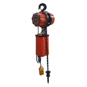 DHK Katrol Kecepatan Cepat Rantai Listrik Hoist, Blok/Rantai Listrik Hoist 380V 5Ton 10Ton