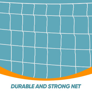 Campo de voleibol acuático Juego de deportes acuáticos inflables Red de voleibol y aros de baloncesto Piscina flotante Natación - Product Image 3