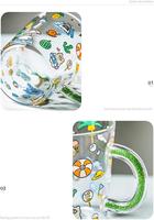 Tasses à café en verre borosilicate au design cerf minimaliste, étanches, compatibles micro-ondes et lave-vaisselle, gobelets portables pour cadeaux