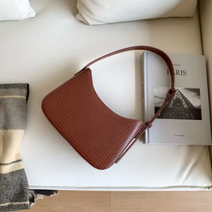 Sac à bandoulière pour femme 2026, vente en gros, sac à main tendance, sac rétro rayé en cuir PU - Product Image 5