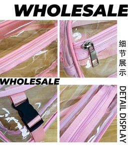 Gameday PVC <b>Clear</b> <b>Bag</b> for Concerts Sports Festivals Stadium Events Approved Transparent Crossbody Purse Messenger <b>Bags</b> D-031 - Product Image 5